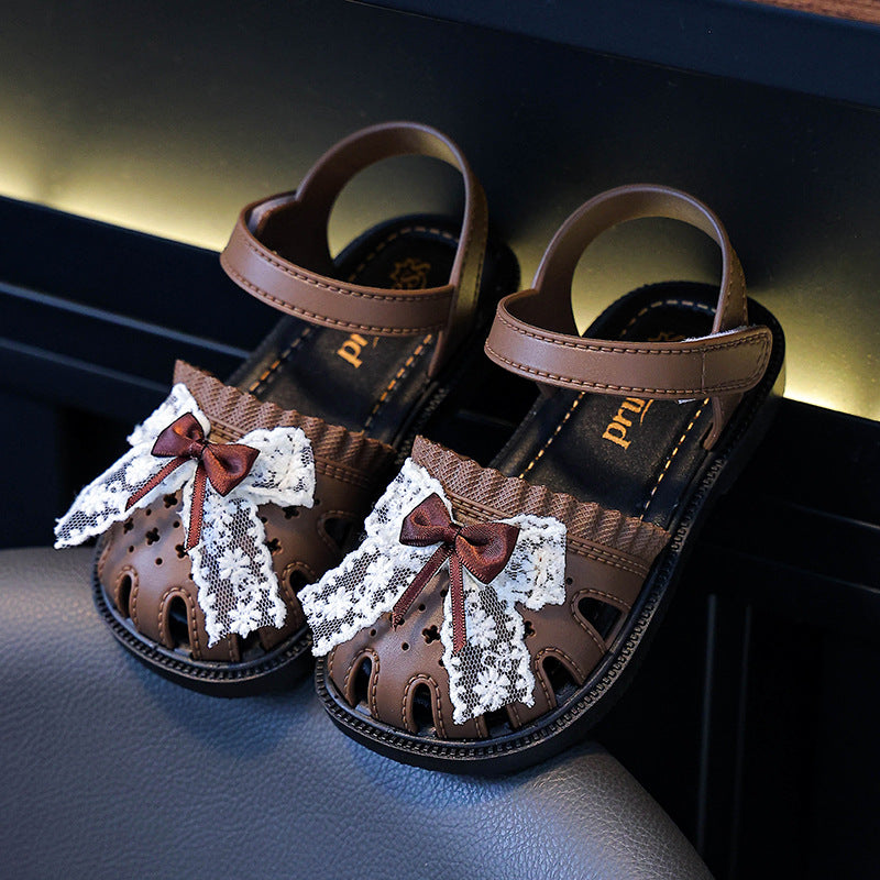 Kids' sandals: new summer korean style, soft sole, non-slip, waterproof first walker sandals for boys and girls aged 2-3 years