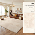 Carpet living room cream style no-wash and wipeable waterproof medieval style sofa coffee table thickened soundproof floor mat bedroom floor