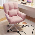 Accessible luxury chair makeup stool popular makeup chair for home lazy bedroom storage back chair dressing stool manicure chair