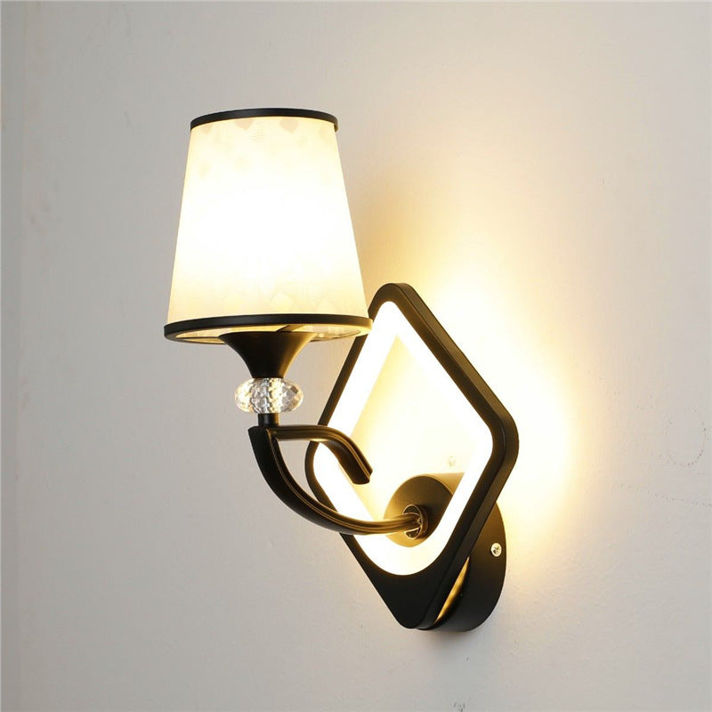 Wall lamp - nordic modern minimalist style - perfect for kids' rooms, bedrooms, balconies, stairwells, hallways, creative bedside lighting, and living room accent walls
