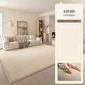 Carpet living room cream style accessible luxury no-wash wipeable waterproofnon-slip bedroom bedside coffee table floor mat full coverage large area