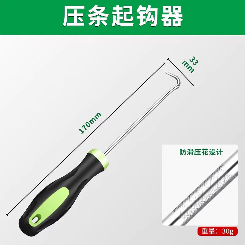 Screen window replacement tool, yarn pressing wheel, self-installed for home handy gadget, sealing strip pressing device, installation roller, special pressure wheel for rubber strips