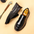 Men's leather shoes: new spring/autumn fashion, hot-selling british style, wedding, cross-border business casual, slip-on loafers