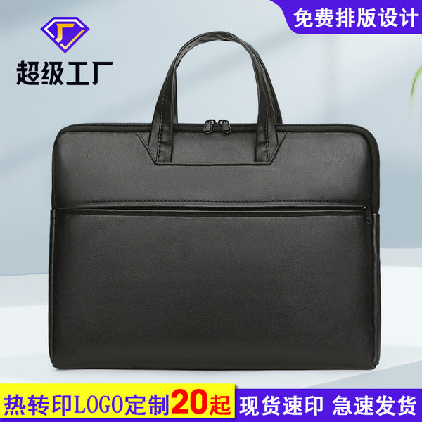 Manufacturer wholesale simple solid color laptop bag, tablet liner bag, handbag, messenger men's and women's briefcase