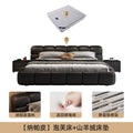 Puff bed + cashmere and cotton latex mattress combination