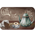 Kitchen drain mat diatom mud tableware drying mat countertop bar water-absorbent heat-insulating table mat coffee machine non-slip mat