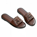 European and american summer new slippers women's slippers one-line slippers fashion plus size european and american cross-border flats slippers women