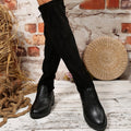 autumn and winter over-the-knee boots for women  new export large size difference 0.5   dropshipping