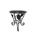 Metal candlestick european style simple desktop small flower stand flower pot stand multi-functional iron art succulent flower stand