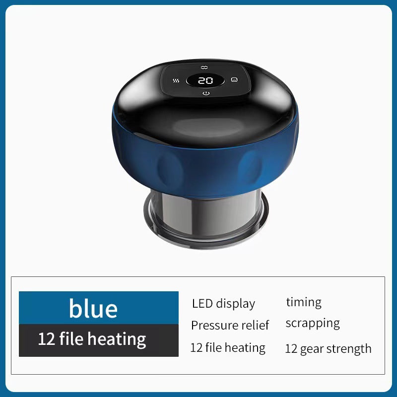 For homeelectric cupping device intelligent temperature moxibustion scraping device portable vacuum negative pressure walking tank suction machine electric scraping device
