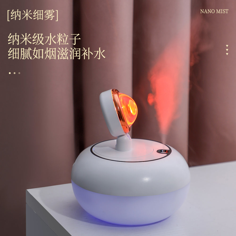 creative sunset lamp projection humidifier for home car desktop usb air purifier manufacturer wholesale