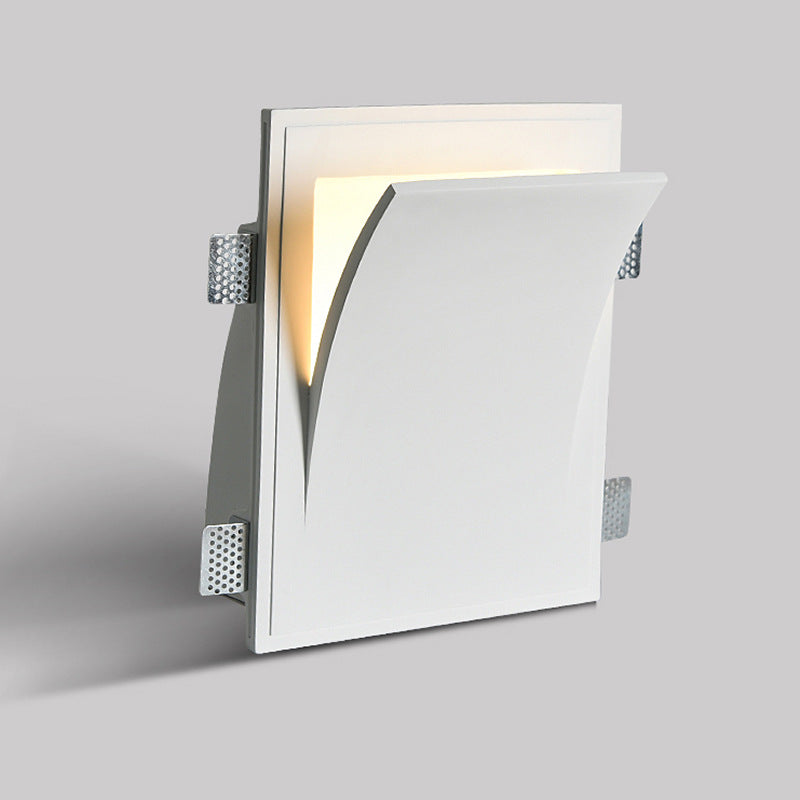 Three pine wall lamps Bedroom bedside lamps Modern minimalist living room home, background wall lamps, art mural plaster lamps