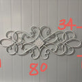 Garden courtyard iron fence small fence climbing rack flower bracket outdoor courtyard plant rose line lotus climbing flower rack