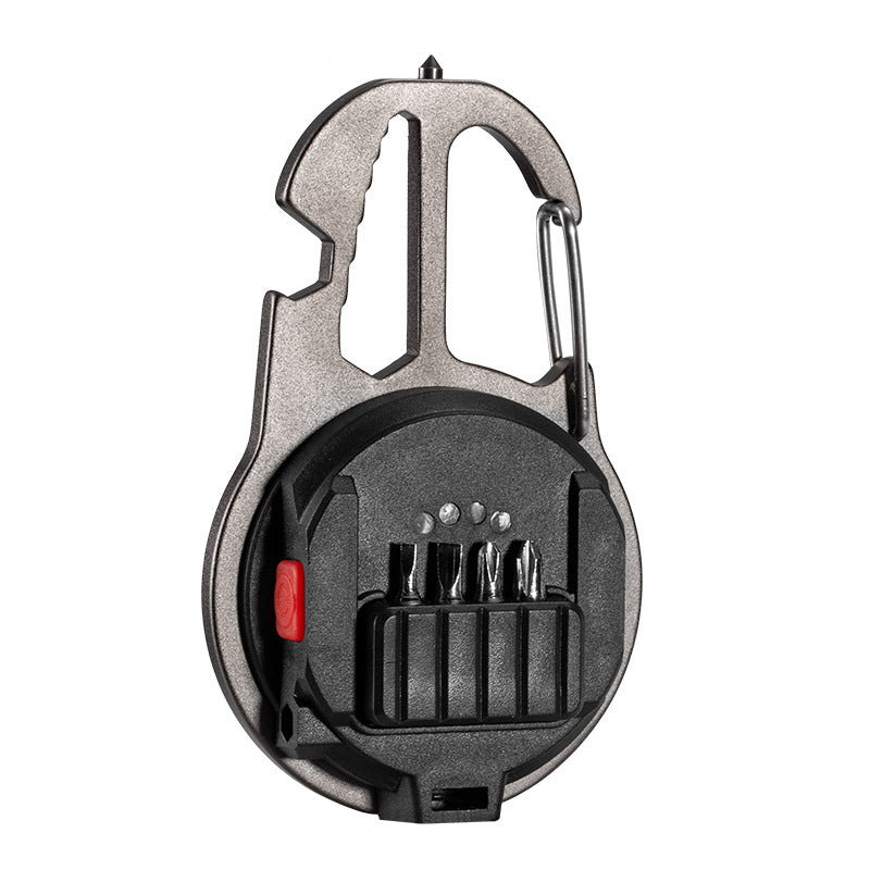 Cross-border new keychain light TyPE-C charging COB work light portable mini multi-function flashlight