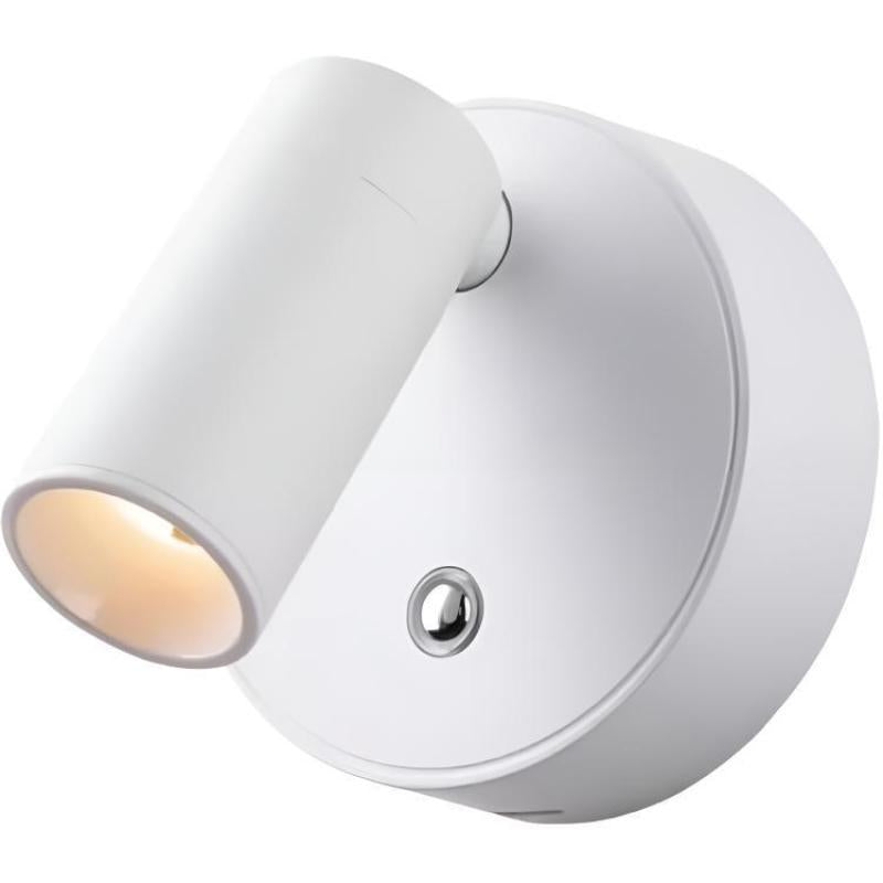 Bedside lamp reading lamp bedroom wiring-free wiring photo wall lamp eye protection wireless magnetic wall lamp charging spotlight