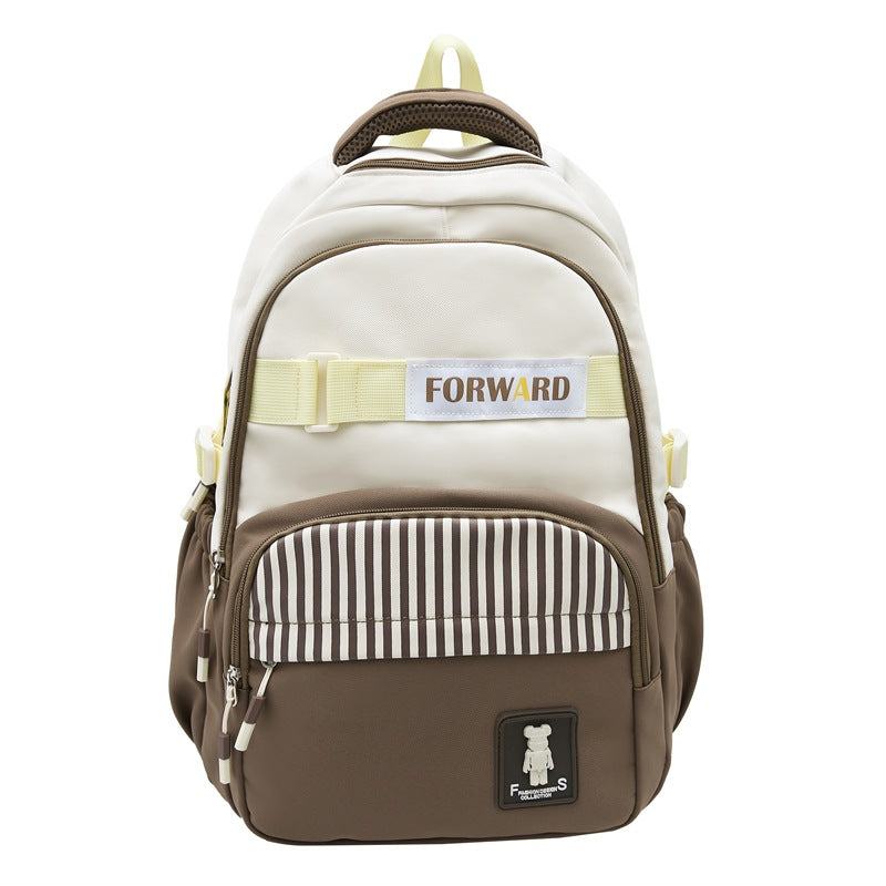 Spring and summer new large-capacity schoolbag Korean version of Japanese cute girl backpack fashion junior high school student schoolbag