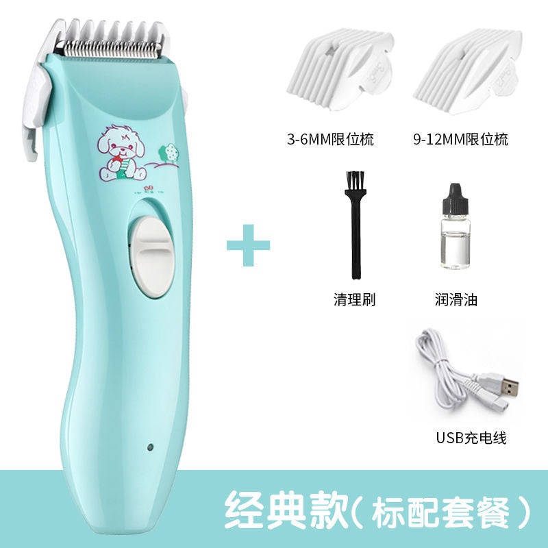Baby hair clipper - quiet hair trimmer for newborns and toddlers - gentle baby hair cutting machine - fuzz trimmer