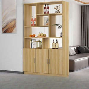 Solid wood entrance cabinet shoe cabinet all-in-onefor home door partition cabinet living room entrance entrance screen small apartment foyer cabinet