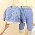 Tzxfsq09 - pullover set - azure blue