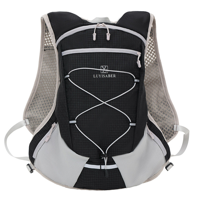 Cross-border hot-selling sports backpack, multi-functional, lightweight cycling, water bag, breathable, anti-splashing, wear-resistant running backpack