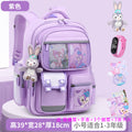 2026 new school backpack for girls, grades 1-6: lightweight, ergonomic, and spine-protecting backpack for elementary school students
