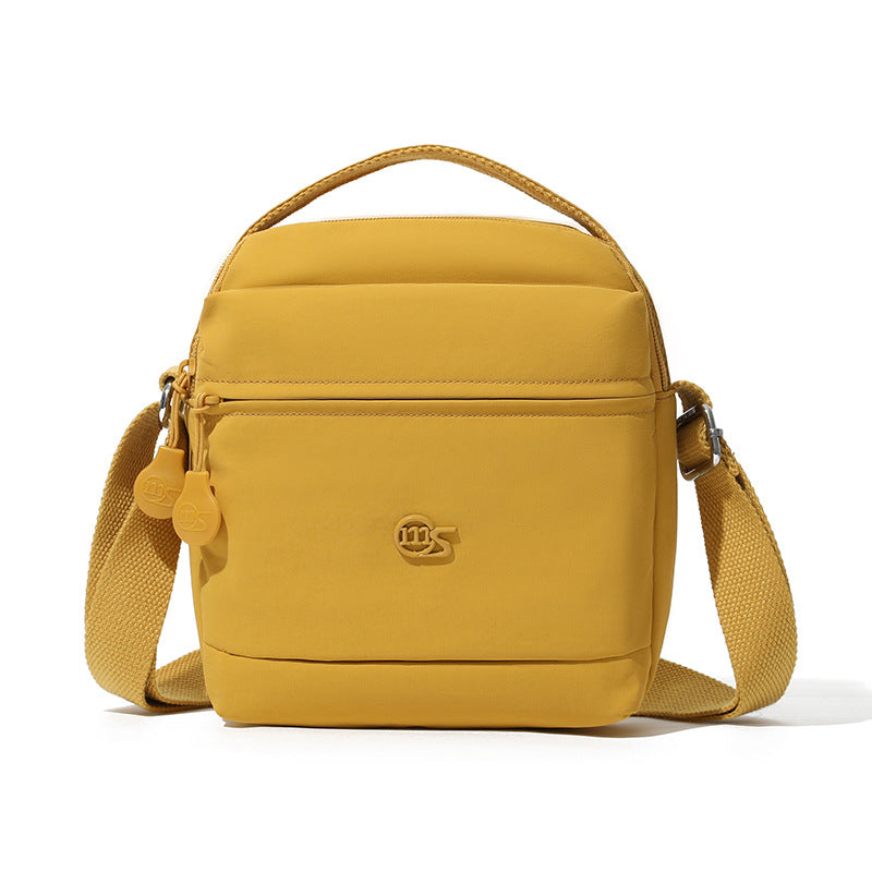 Cross-border high-end bag women's summer 2025 new fashion messenger bag Korean version cloth bag popular portable small backpack