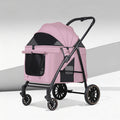 2026 new arrival: factory direct wholesale of medium to large lightweight pet strollers - outdoor foldable cat carriers and dog pushchairs
