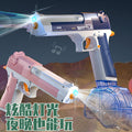 2025 cross-border kids' summer light-up fully automatic burst-fire rechargeable electric water gun glock - water toy for boys