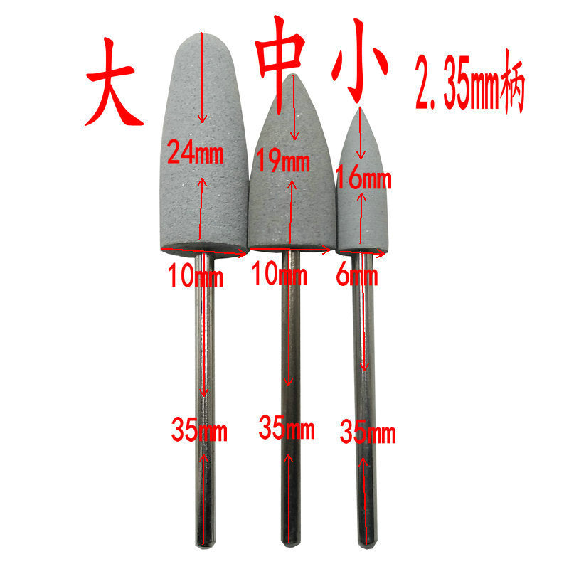 Dental silicone rubber polishing grinding head elastic denture kito jade agate beeswax amber wood carving handicraft polishing