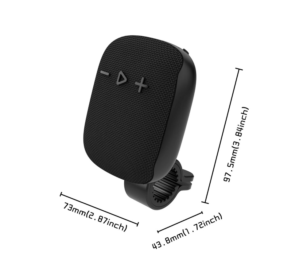 New wireless bluetooth speaker - deep bass, outdoor fabric, waterproof, portable, bicycle-friendly, card-playing mini speaker
