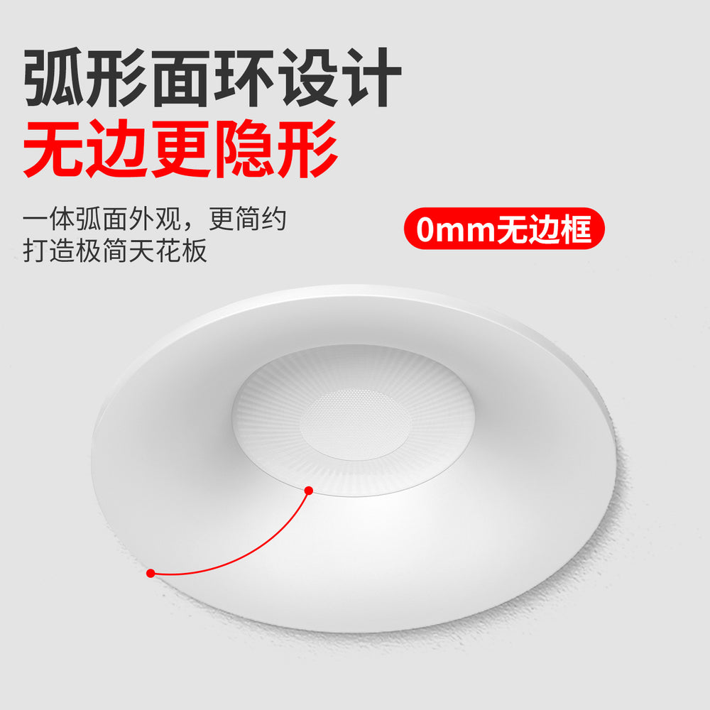 Led mini downlight, recessed, cutout 5cm/6cm (50/55/60/65mm), for living room ceiling, home use