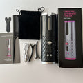 usb curling iron / cordless rechargeable curling iron - hot selling automatic hair curler for lazy days - perfect gift!