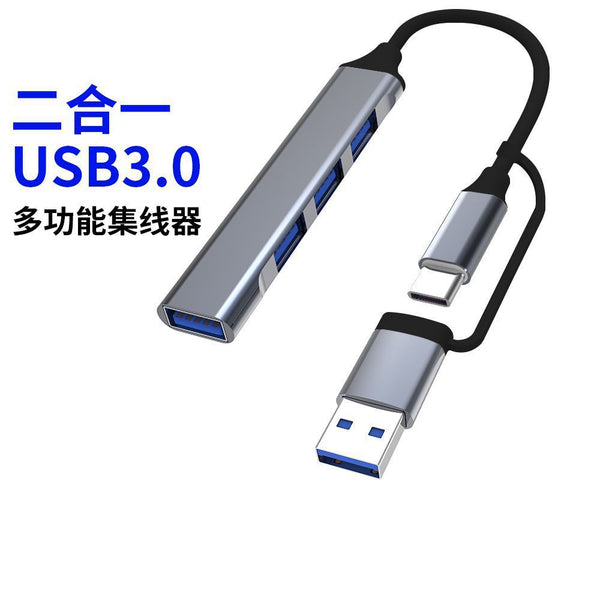 Wholesale USBHUB hub type-c to USB3.0 mobile phone computer connection mouse keyboard card reader