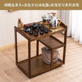 Mobile tea cart tea table home living room tea cabinet multifunctional integrated water dispenser tea tray set modern minimalist tea set