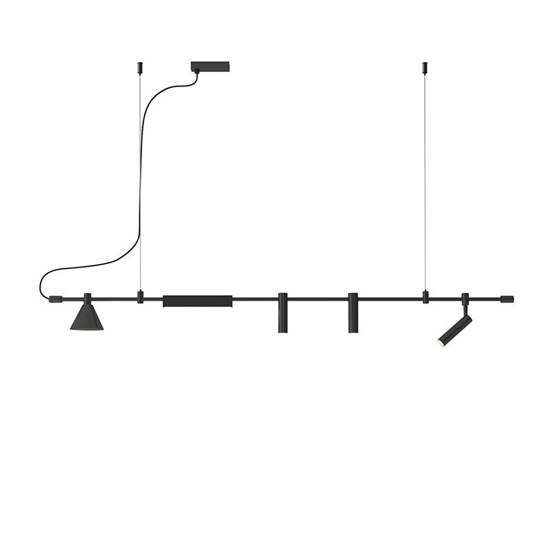 Chandelier Restaurant Light Fashion Lighting Simple Modern Dining Room Bar Office Conference Table Long Creative Designer