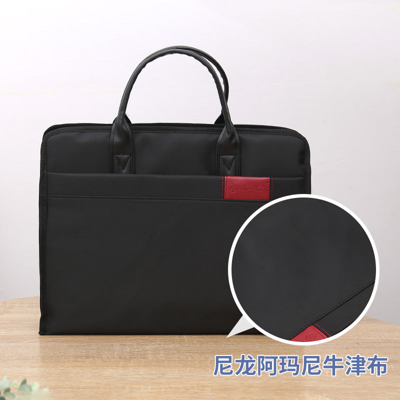 Pilot 2112 Briefcase Men's Business Oxford Cloth Laptop File Computer One Shoulder Slant Casual Meeting Bag Lightweight