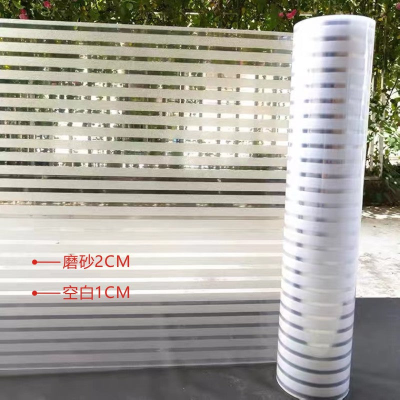 Cross-border  plastic seal small roll static glue-free glass film bathroom window anti-privacy thermal insulation matte sticker