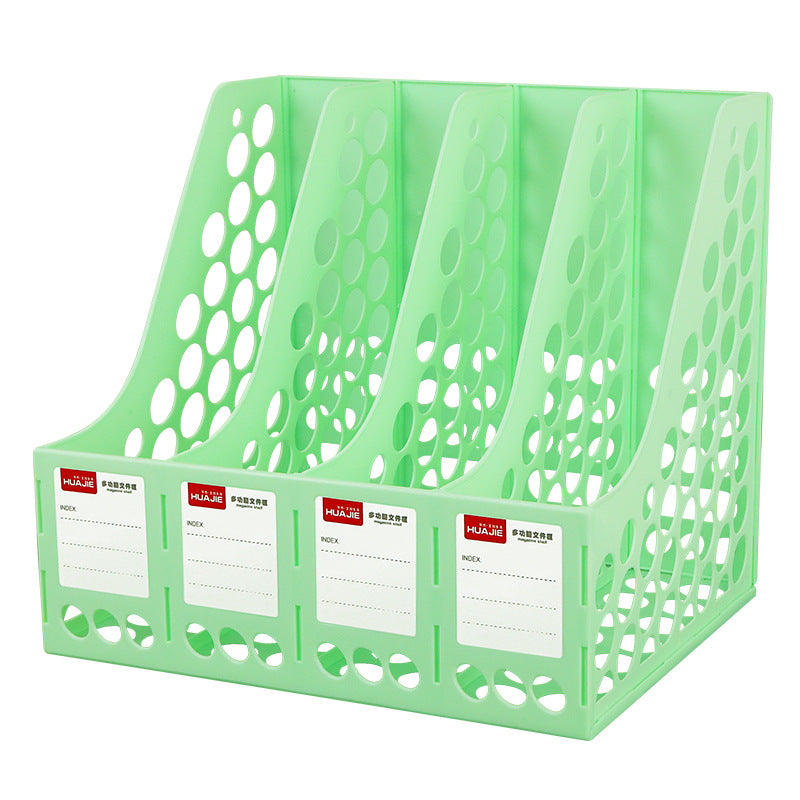 Desktop File Shelf Bookstand Desk File Shelf File Frame File Basket Data Shelf File Storage Box
