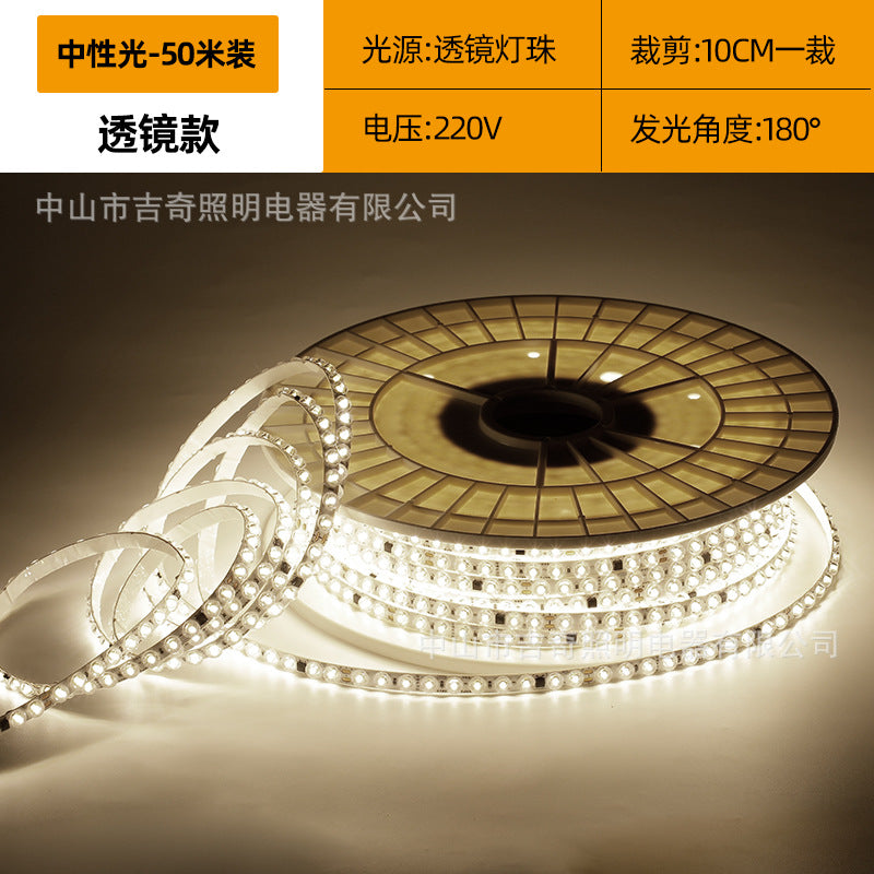 High pressure light strip linear light box special for signboard with adhesive self-adhesive home improvement embedded lighting cob linear light strip