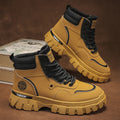 Men's shoes: new autumn 2025 men's martin boots - trendy, versatile work boots, slip-resistant, wear-resistant, thick-soled desert boots