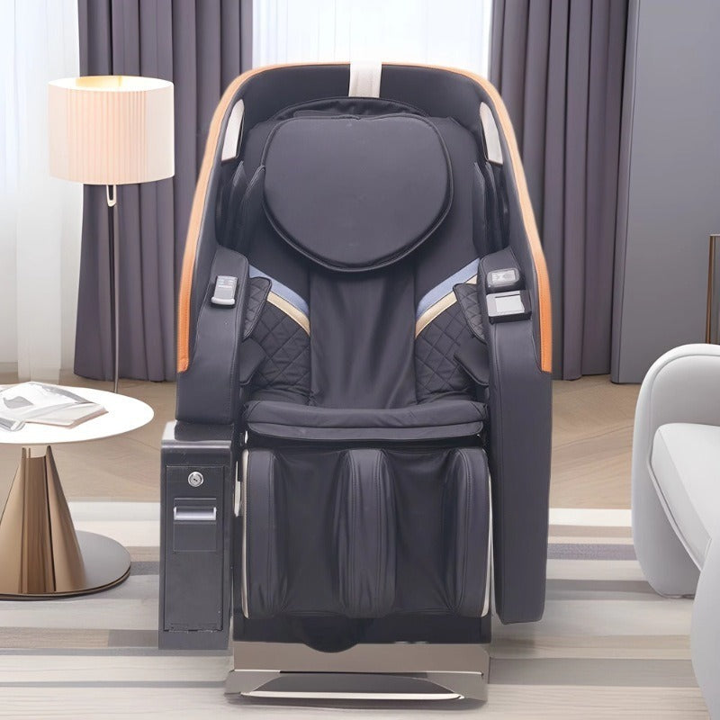 Multifunctional sl rail luxury commercial massage chair with robotic arms, fully automatic full-body intelligent space capsule, shared scan-to-book