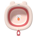 Thickened kids foldable washbasin baby washbasin for home baby foot wash pp basin kids wash basin