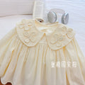 Girlpreppy style new arrival doll collar shirt spring & fall style fashionstereo flower style forest all year roundtops trendy