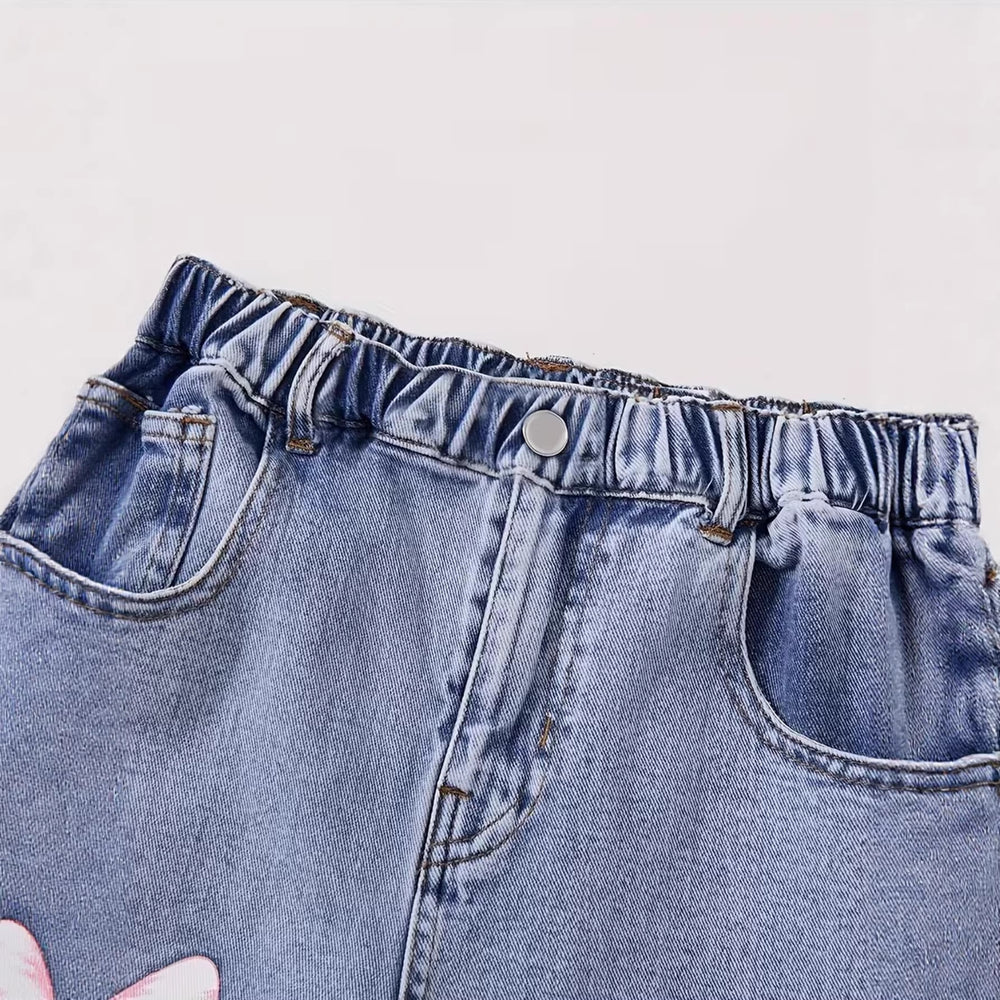 independent station teen girls' jeans - new loose fit straight leg pants - trendy & stylish