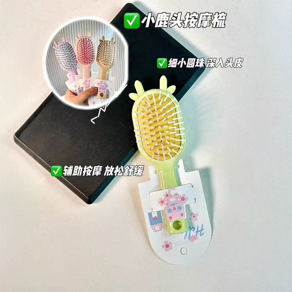Air cushion comb, massage air bag comb, head, portable hair smoothing, women's special mini fluffy high skull scalp