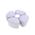 Customized cross-border formula dispenser, portable portioning container, storage box, baby snack box, large capacity formula canister, formula grid
