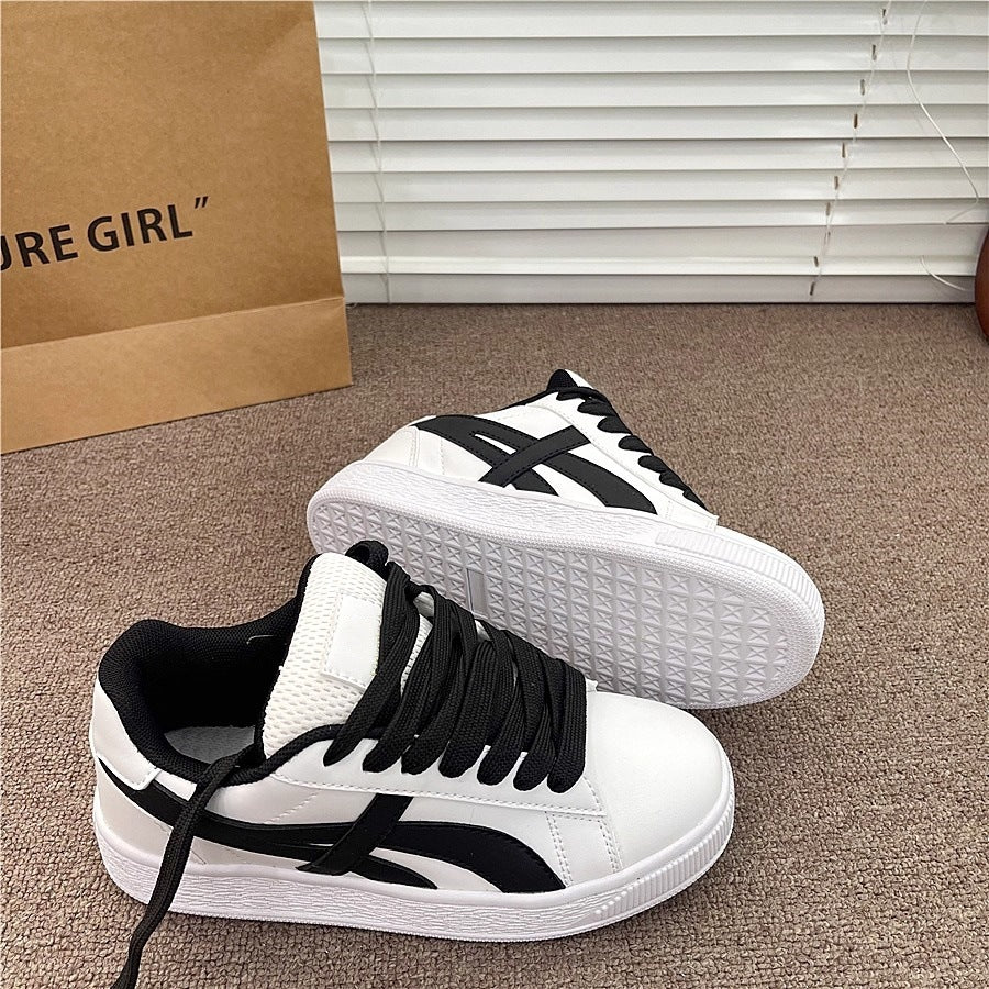 Thick solewhite shoes women's shoes 2026new arrival spring summereasiest for matchk-styleheight increasingcasual sports best sellingplatform shoes