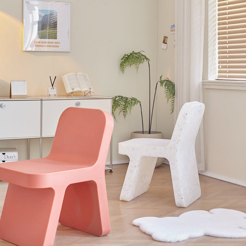 Backrest chair nordic casual chair stool casual modern for home small apartment thickened dining chair high backrest