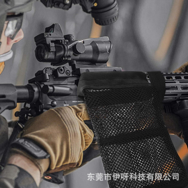 Outdoor cartridge recovery bag tactical bullet collection net pocket military ar15 cartridge recovery bag cartridge catch bag bag