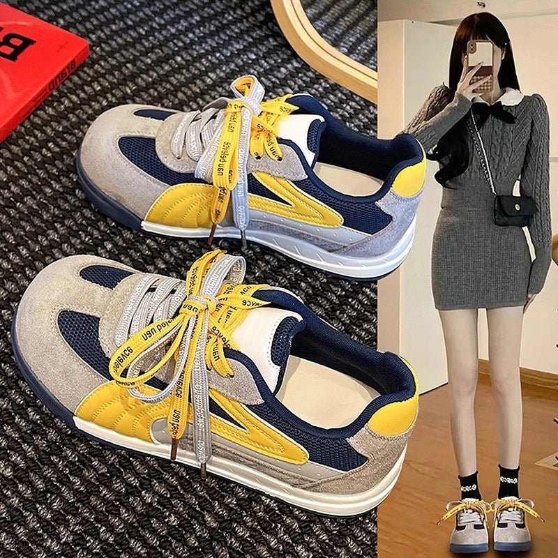 Lightweight soft bottom german training shoes for women 2026new arrivalautumeasiest for match breathable casual shoes best selling slimming look forrest gump sneakers